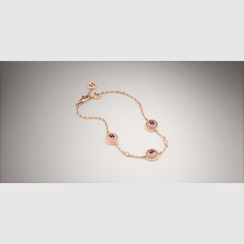 Gucci Interlocking 18k Chain Bracelet | Thumbnail 3 Gucci Interlocking 18k Chain Bracelet | Thumbnail 3