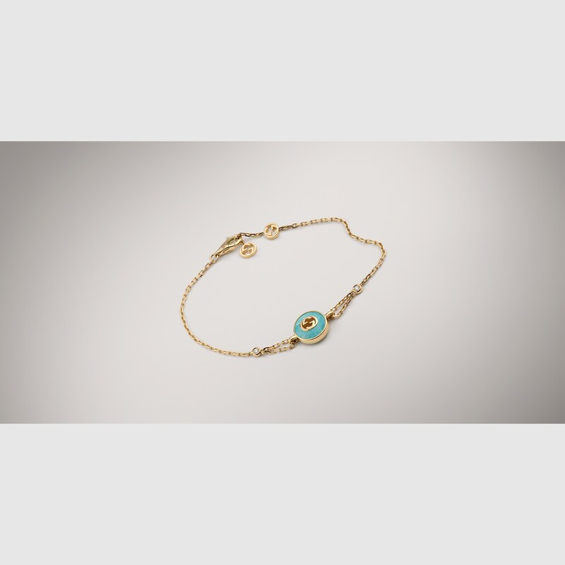 Gucci Interlocking 18k Chain Bracelet | Thumbnail 3 Gucci Interlocking 18k Chain Bracelet | Thumbnail 3