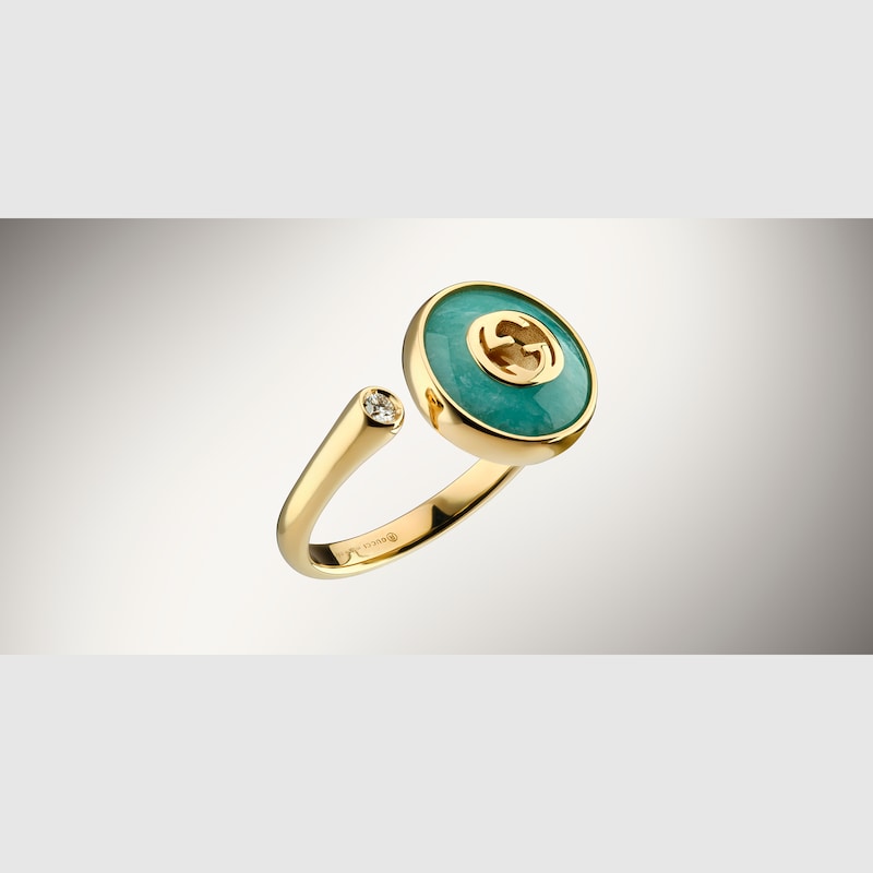 Gucci Interlocking 18k Ring | Thumbnail 3