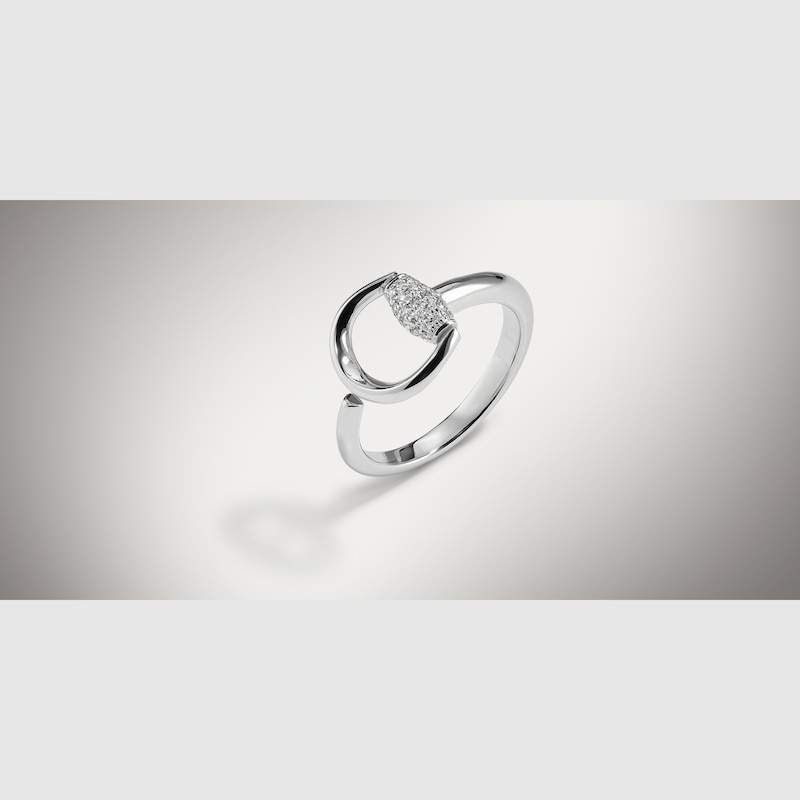 Gucci Horsebit Diamond 18k Ring | Thumbnail 3 Gucci Horsebit Diamond 18k Ring | Thumbnail 3