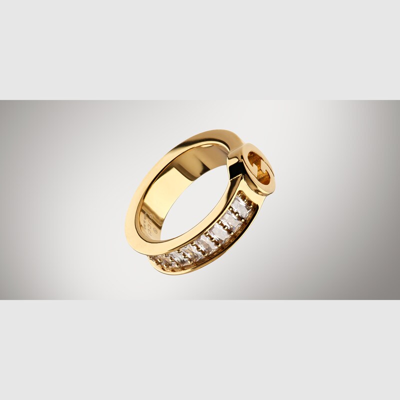 Gucci Blondie Wide Crystal Ring | Thumbnail 3 Gucci Blondie Wide Crystal Ring | Thumbnail 3