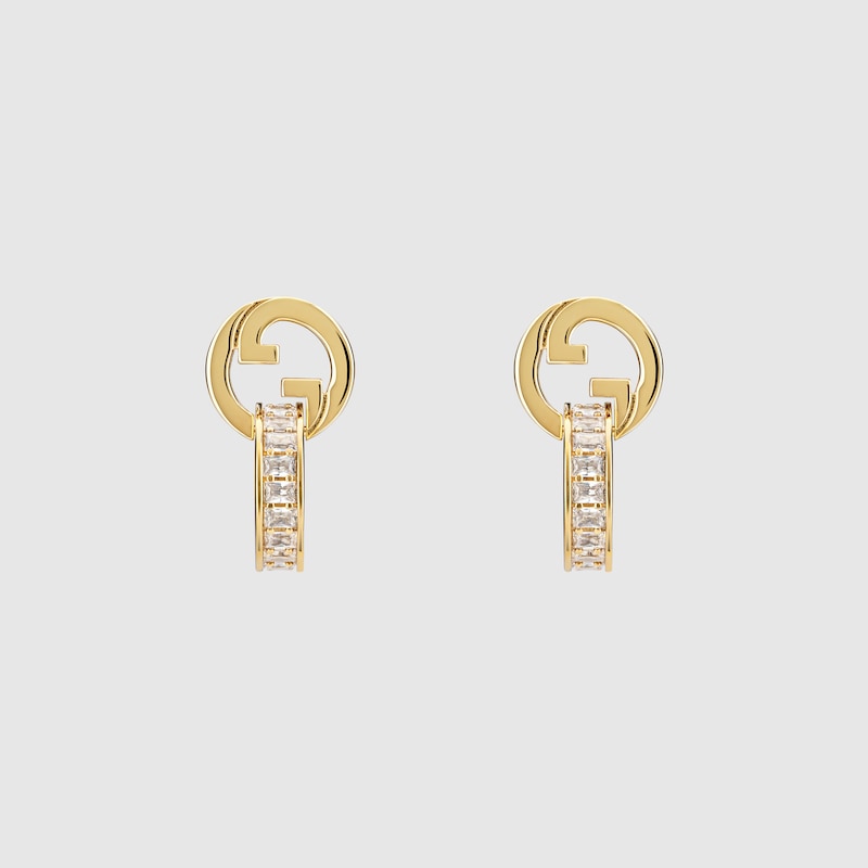 Blondie Intertwined Crystal Earrings Blondie Intertwined Crystal Earrings
