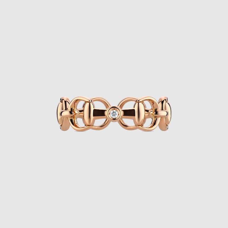 Horsebit Diamond 18k Ring Horsebit Diamond 18k Ring