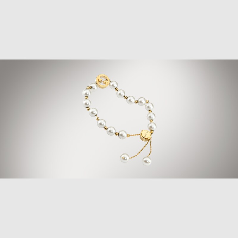 Gucci Interlocking Pearl Bracelet | Thumbnail 3 Gucci Interlocking Pearl Bracelet | Thumbnail 3