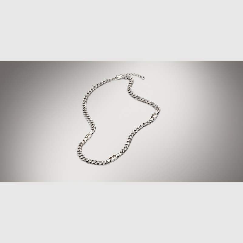 Gucci Interlocking Chain Necklace | Thumbnail 3 Gucci Interlocking Chain Necklace | Thumbnail 3