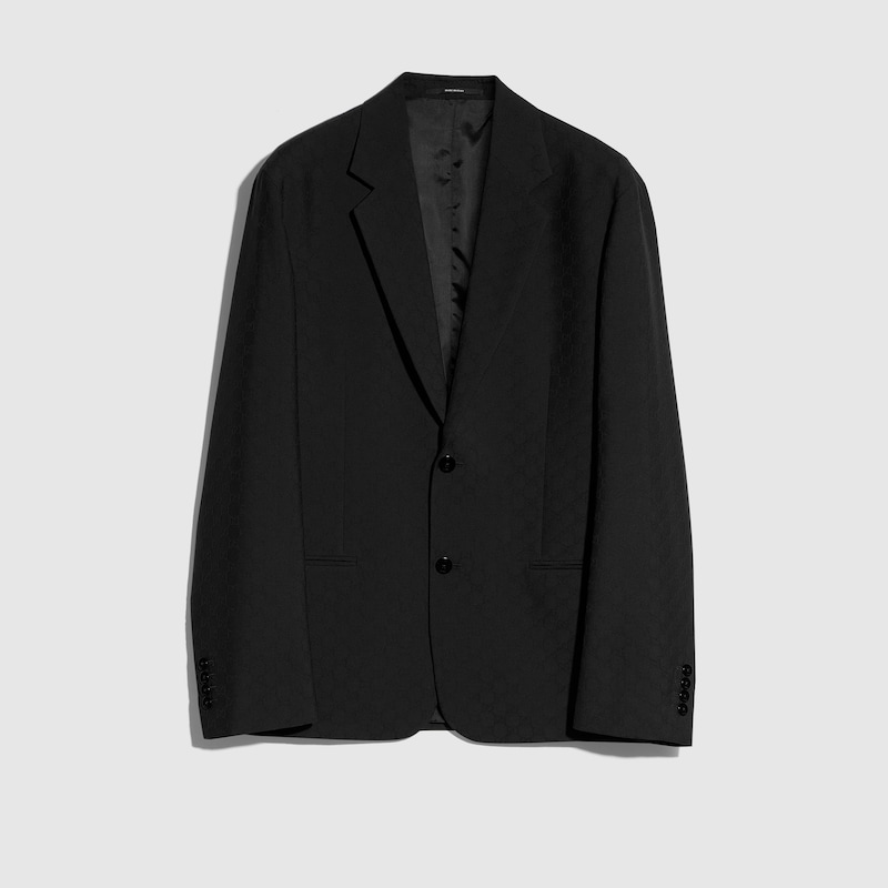 Gucci GG Wool Single-breasted Jacket