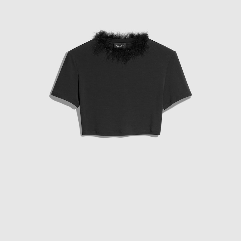 Gucci Modal Stretch Jersey Top