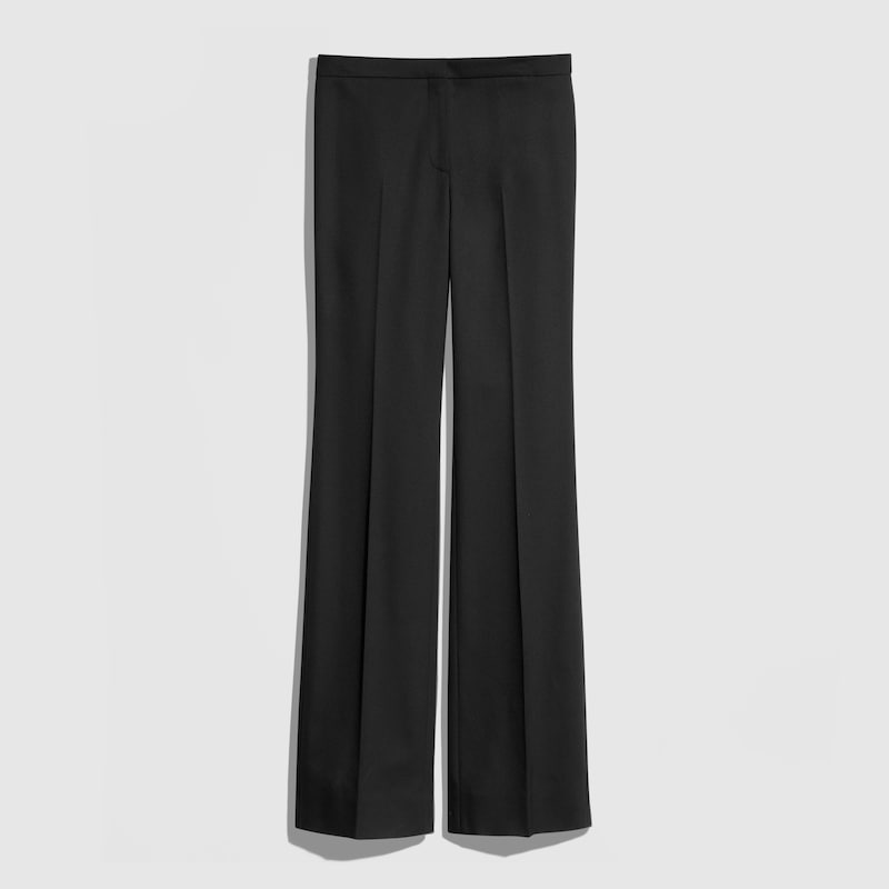 Wool Grain De Poudre Pants Wool Grain De Poudre Pants