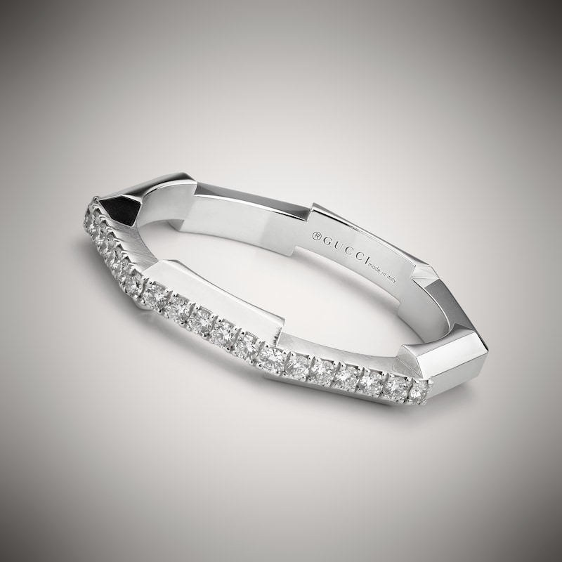 Gucci Link To Love Diamond 18k Ring | Thumbnail 2 Gucci Link To Love Diamond 18k Ring | Thumbnail 2
