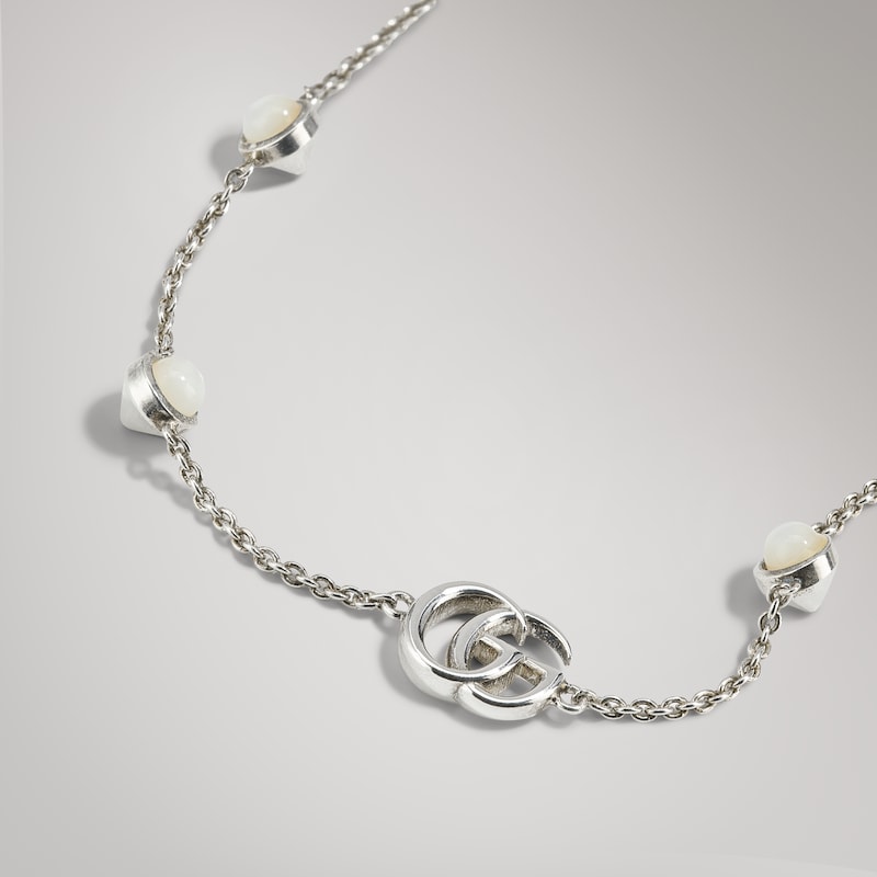 Gucci GG Marmont Mother Of Pearl Bracelet | Thumbnail 2