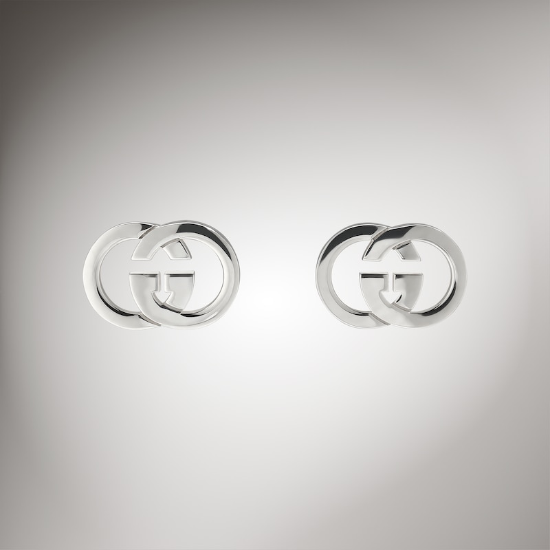 Gucci Interlocking Stud Earrings | Thumbnail 2 Gucci Interlocking Stud Earrings | Thumbnail 2