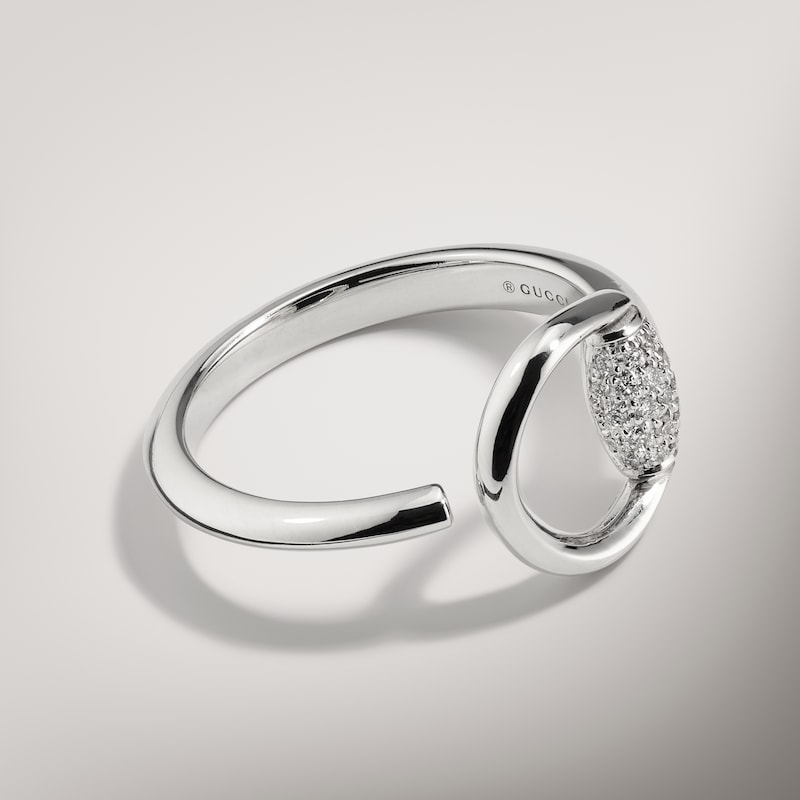 Gucci Horsebit Diamond 18k Ring | Thumbnail 2 Gucci Horsebit Diamond 18k Ring | Thumbnail 2