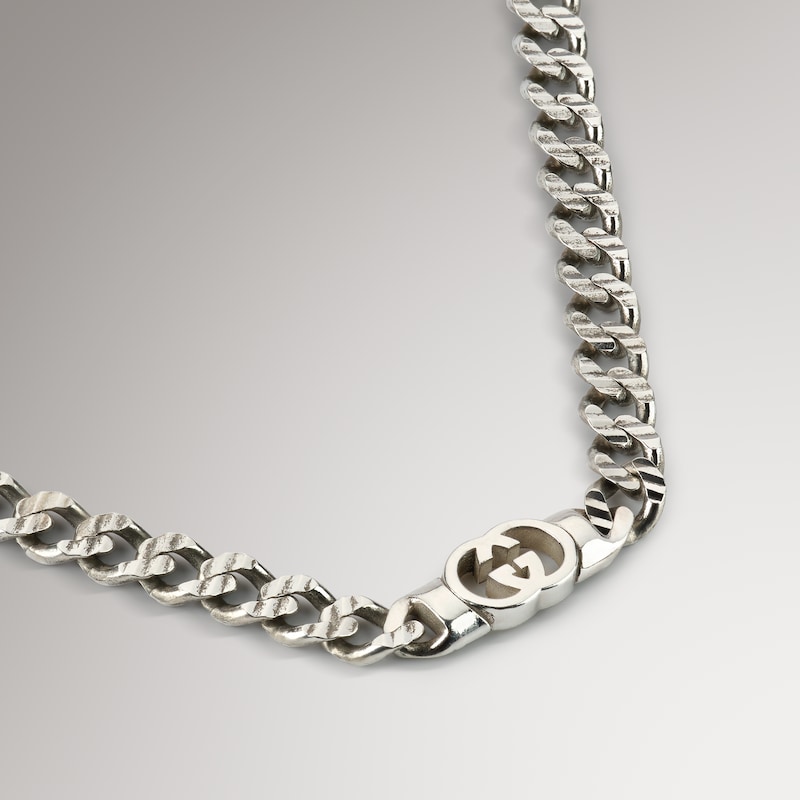 Gucci Interlocking Chain Necklace | Thumbnail 2 Gucci Interlocking Chain Necklace | Thumbnail 2