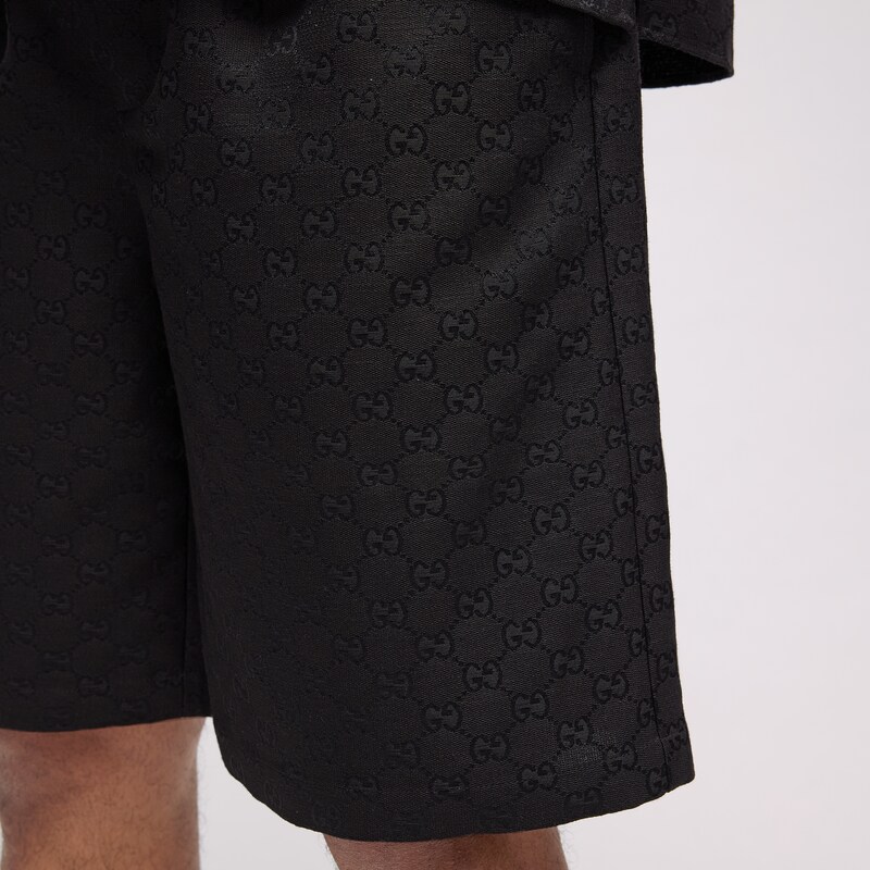 Gucci GG Canvas Linen Blend Shorts | Thumbnail 3 Gucci GG Canvas Linen Blend Shorts | Thumbnail 3