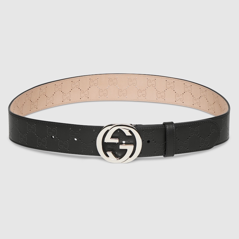Gucci Belt With Interlocking G Buckle