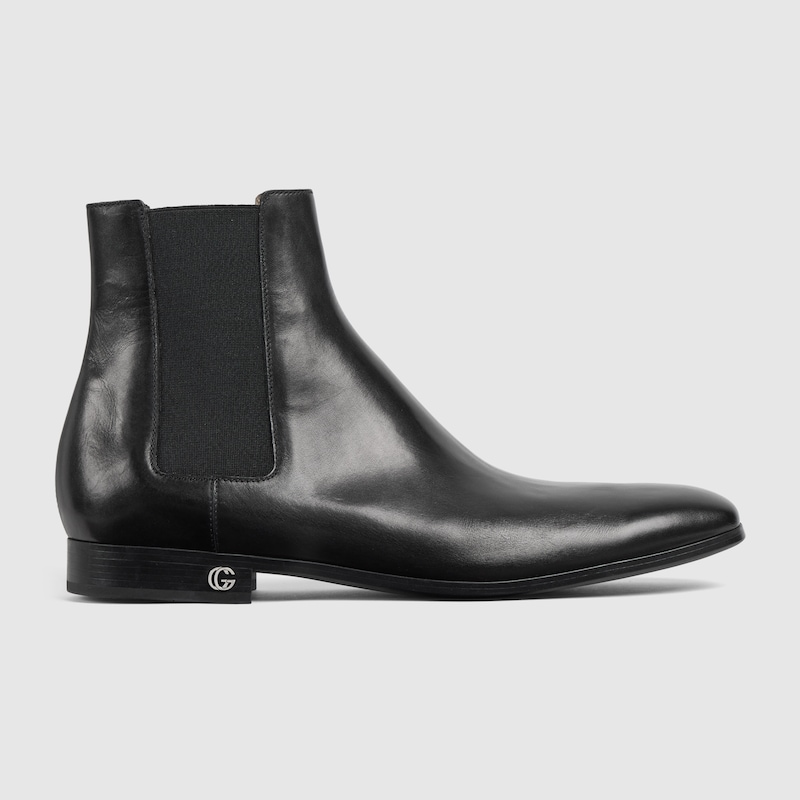 Gucci Ankle Boot With Elastic Insert