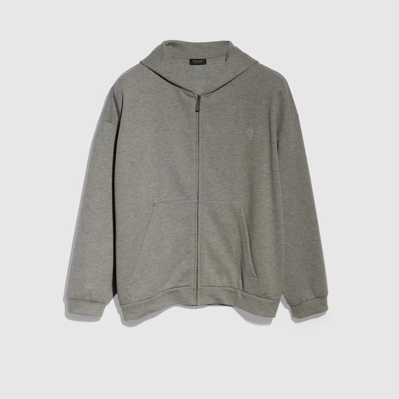 Cotton Cashmere Jersey Zip Jacket Cotton Cashmere Jersey Zip Jacket