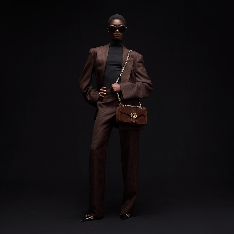 Gucci Jetset GG Marmont Medium Shoulder Bag | Thumbnail 3 Gucci Jetset GG Marmont Medium Shoulder Bag | Thumbnail 3