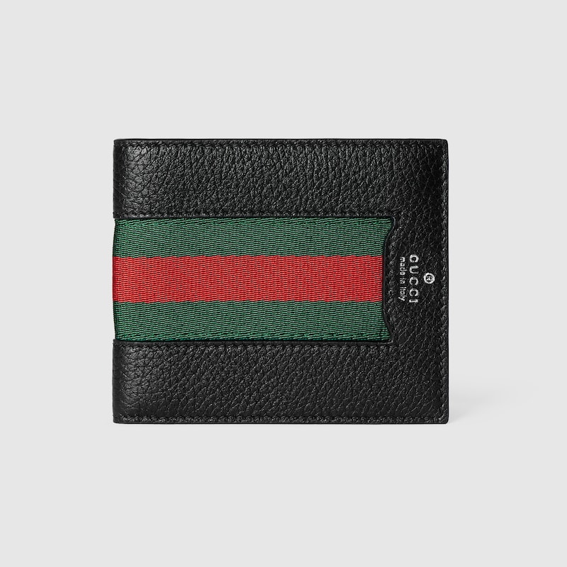 Gucci Web Trademark Bi-fold Wallet