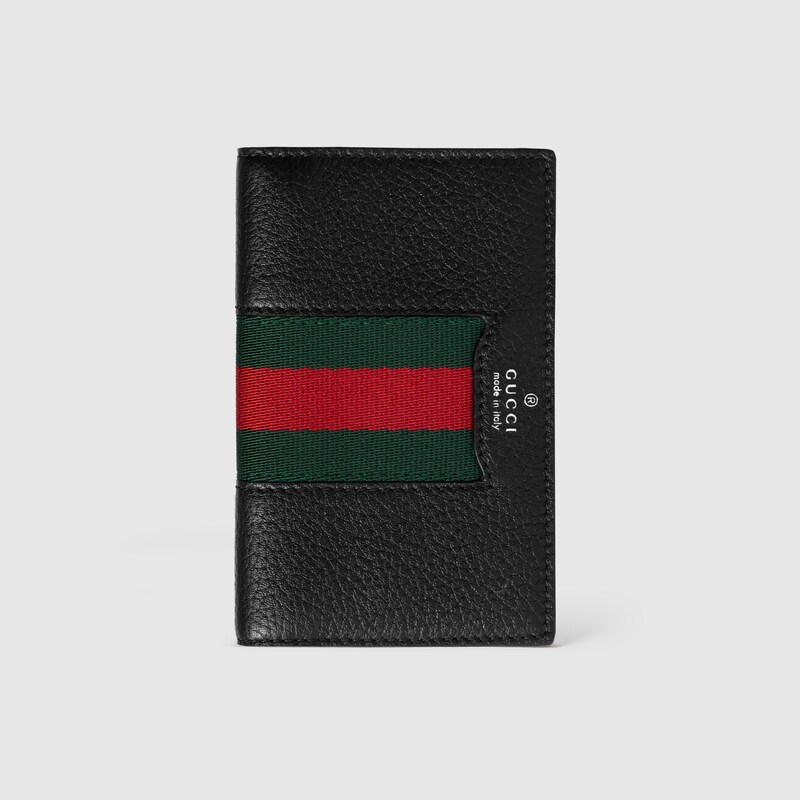 Gucci Web Trademark Card Case