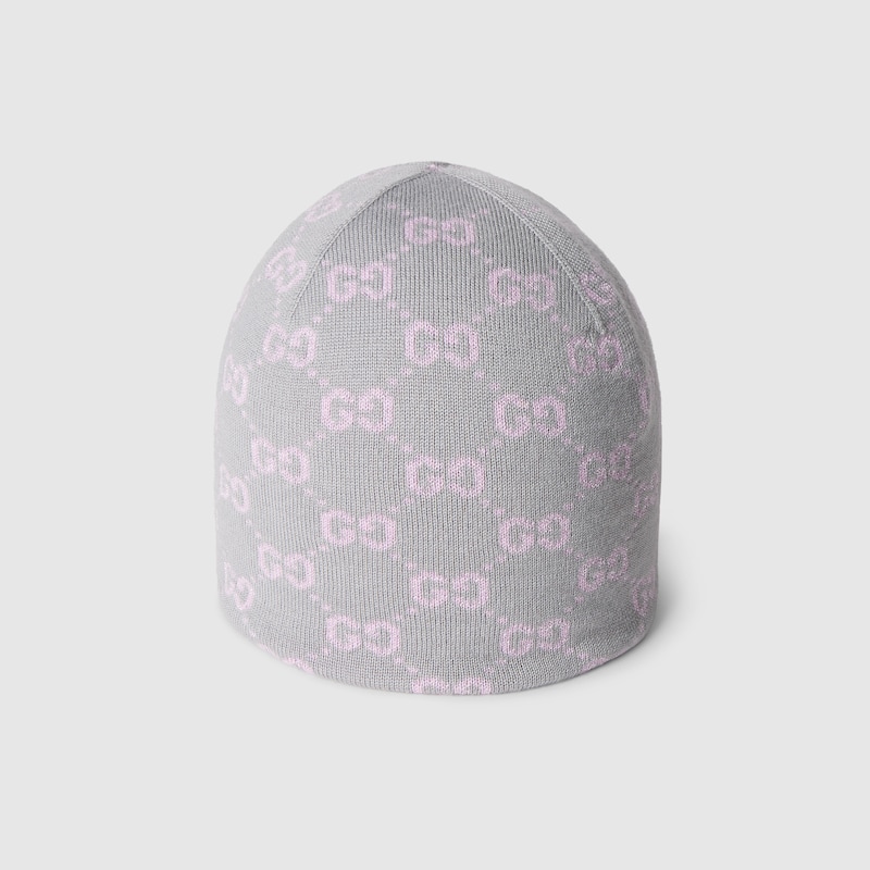Gucci GG Wool Viscose Lamé Jacquard Hat