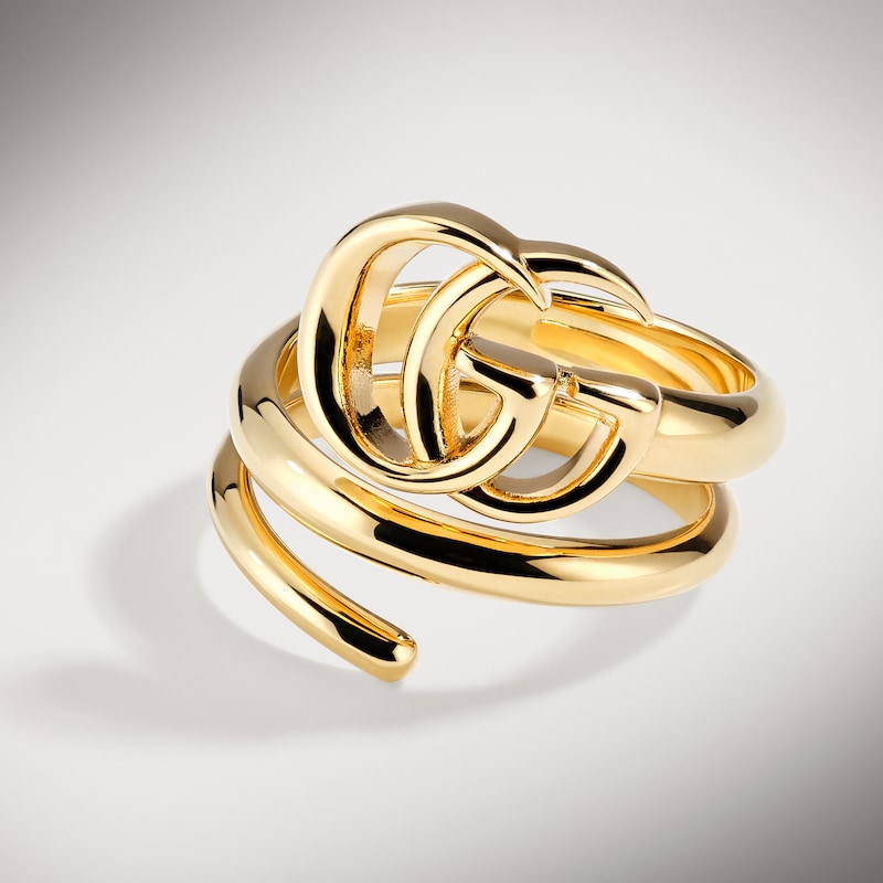 Gucci GG Marmont Double Row Ring | Thumbnail 2 Gucci GG Marmont Double Row Ring | Thumbnail 2