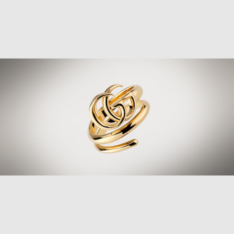 Gucci GG Marmont Double Row Ring | Thumbnail 3 Gucci GG Marmont Double Row Ring | Thumbnail 3