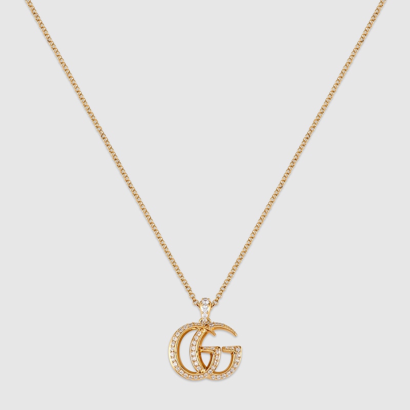 Gucci GG Marmont Pendant Necklace
