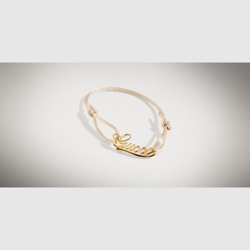 Gucci Script Cord Bracelet | Thumbnail 3 Gucci Script Cord Bracelet | Thumbnail 3
