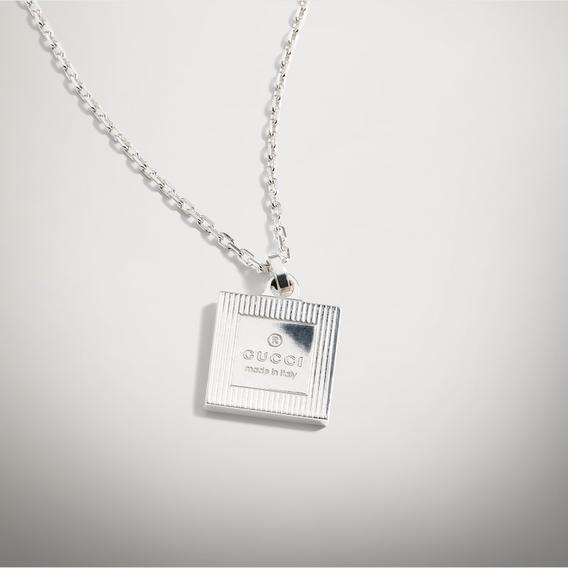 Gucci Trademark Tag Necklace | Thumbnail 3