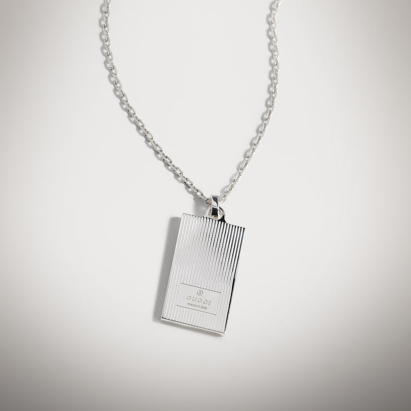 Gucci Trademark Tag Necklace | Thumbnail 3