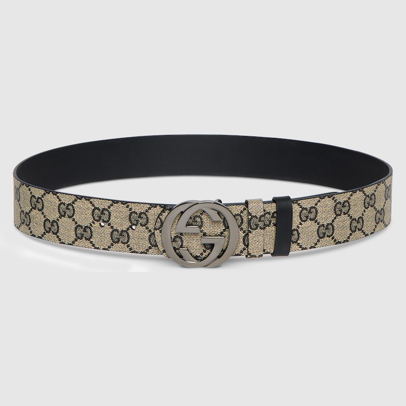 Gucci Reversible Belt With Interlocking G Buckle
