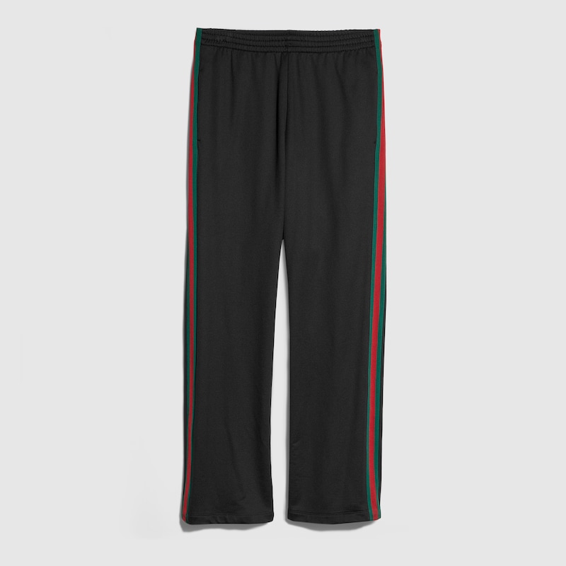 Gucci Shiny Technical Jersey Sportswear Pants