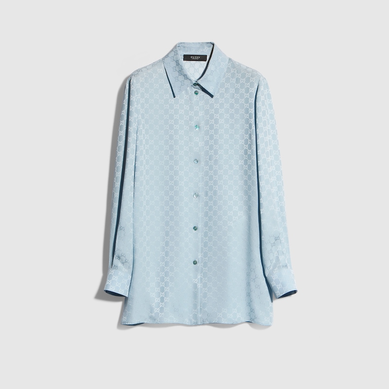 GG Silk Jacquard Shirt GG Silk Jacquard Shirt