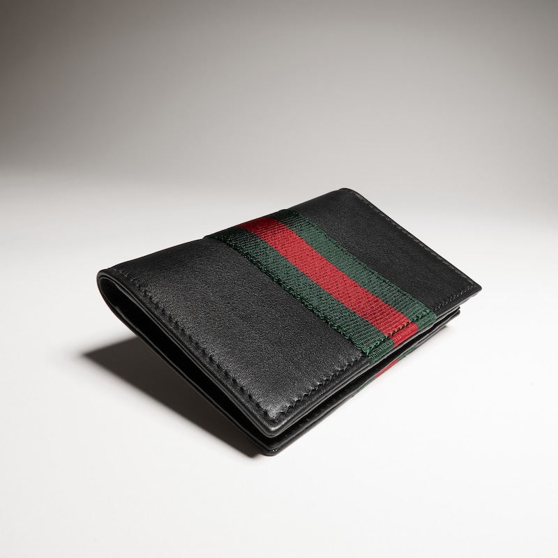 Gucci Web Trademark Card Case | Thumbnail 3 Gucci Web Trademark Card Case | Thumbnail 3