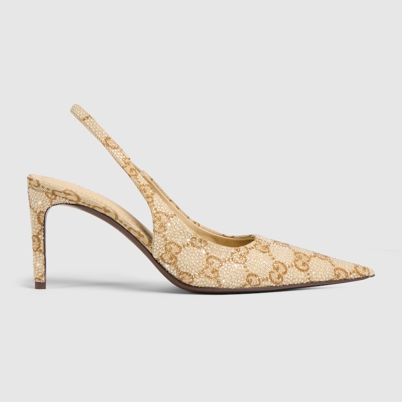 Donna Crystal Slingback Pump Donna Crystal Slingback Pump
