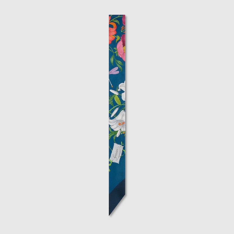 Printed Silk Twill Ribbon