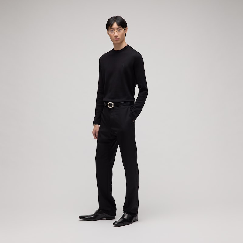 Gucci Wool Sweater With Embroidery | Thumbnail 2 Gucci Wool Sweater With Embroidery | Thumbnail 2