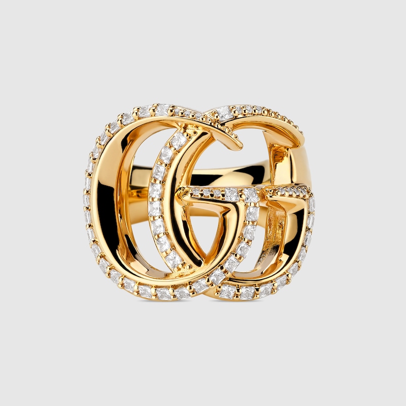 Gucci GG Marmont Cut Out Ring