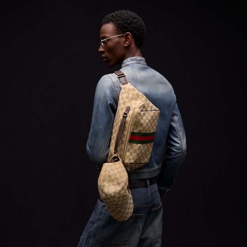 Gucci Small Crossbody Bag With Web | Thumbnail 3 Gucci Small Crossbody Bag With Web | Thumbnail 3