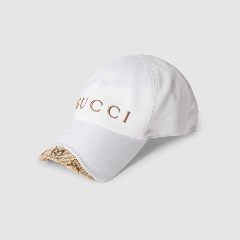 Gucci Cotton Canvas Baseball Hat
