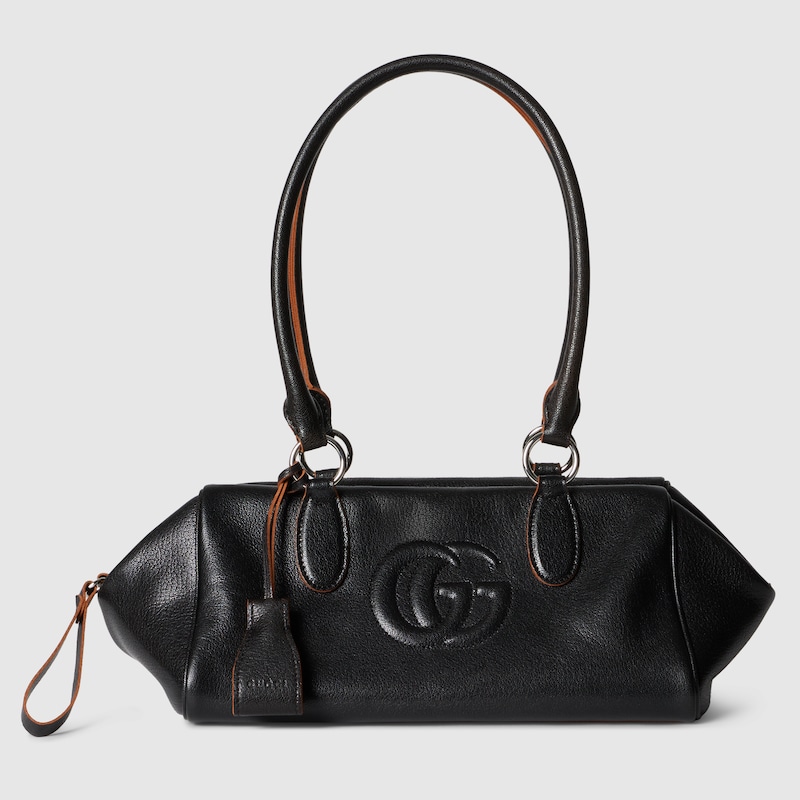 Gucci Medium Boston Bag With Double G Detail
