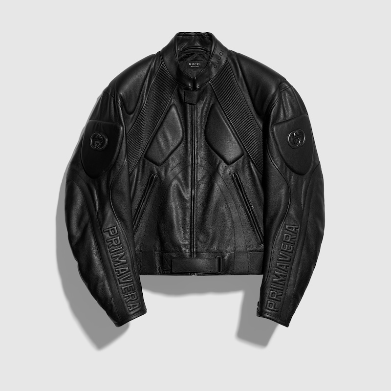 Soft Grainy Bull Leather Biker Jacket Soft Grainy Bull Leather Biker Jacket