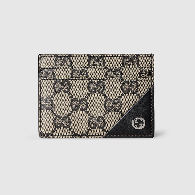 Gucci Card Case Wallet With Interlocking G