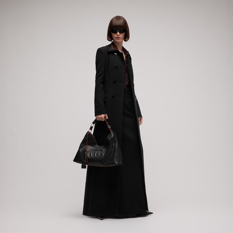 Gucci Large Shoulder Bag With Double G Detail | Thumbnail 3 Gucci Large Shoulder Bag With Double G Detail | Thumbnail 3