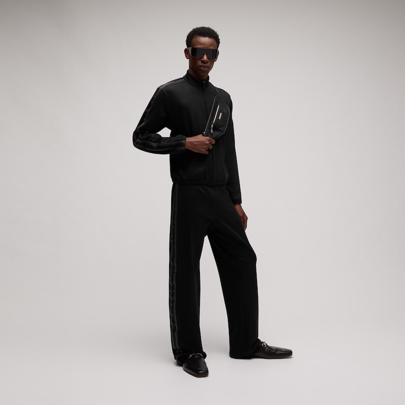 Gucci Cotton Sportswear Pants With Muted Web | Thumbnail 2 Gucci Cotton Sportswear Pants With Muted Web | Thumbnail 2