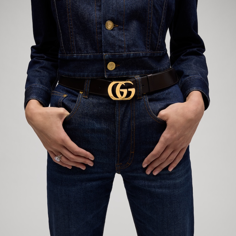 Gucci Cut GG Marmont Belt | Thumbnail 3