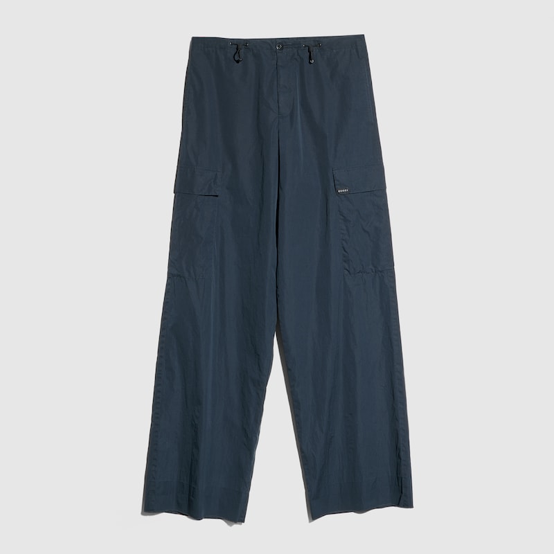Gucci Lightweight Matt Technical Cotton Pants