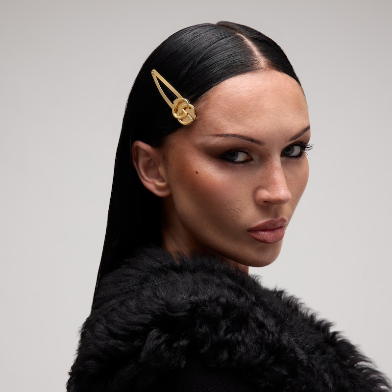 Gucci Hair Clip With Double G | Thumbnail 2 Gucci Hair Clip With Double G | Thumbnail 2