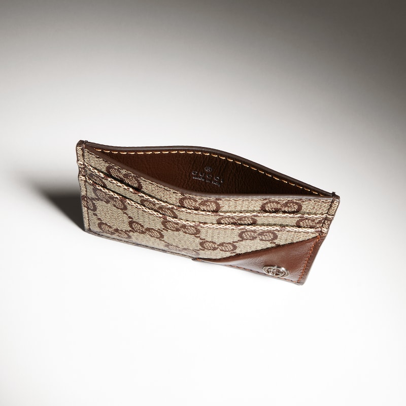 Gucci Card Case Wallet With Interlocking G | Thumbnail 2 Gucci Card Case Wallet With Interlocking G | Thumbnail 2